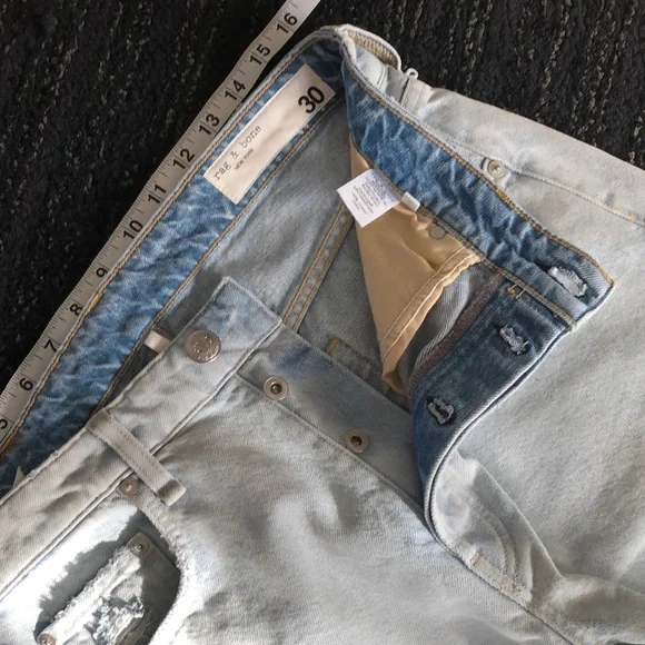💥HP💥Rag & Bone (30) Maya HighRise Slim Distressed - Picture 15 of 16